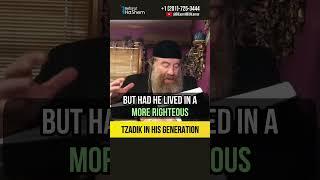 Tzadik in his generationSmall Mitzvot, HUGE Impact #shorts #torah