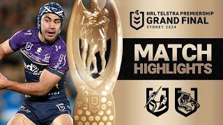 NRL Grand Final 2024 | Storm v Panthers | Match Highlights