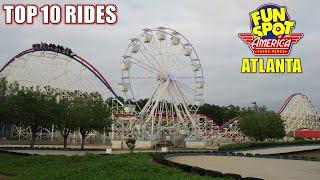 Top 10 Rides at Fun Spot America Atlanta