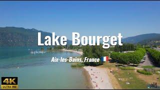 Lac du Bourget/Lake Bourget - France (4K drone footage)