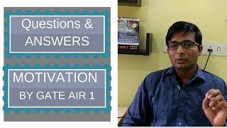 Tips and Motivation to study for GATE by GATE AIR 1