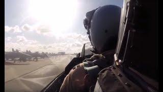 戰鬥機飛行員駕駛艙視野震撼實拍，戴上耳麥效果更好！！！