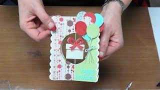 #226 Learn NEW Sizzix Lori Whitlock Spinner Cards Dies & Simply Defined by Scrapbooking Made Simple