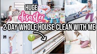 *HUGE COMPLETE DISASTER WHOLE HOUSE CLEAN WITH ME! | SUPER MESSY HOUSE | EXTREME CLEANING MOTIVATION