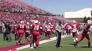 Cards spring game action 2013