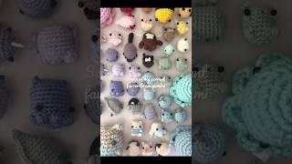 Some of my favourite amigurumi that I’ve crocheted. #crochet #amigurumi #amigurumicrochet