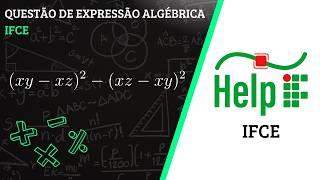 IFCE 2024 Algebraic Expression Question