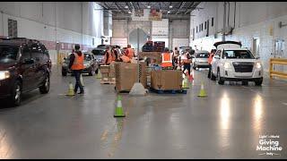 Gleaners Food Bank of Indiana one of three local charities in the Giving Machine