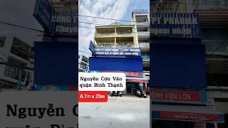 Toà nhà mặt tiền Nguyễn Cửu Vân quận Bình Thạnh #toanhavanphong #bannhabinhthanh #quynhnhadat