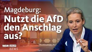 Nach Anschlag auf Weihnachtsmarkt: AfD-Demo in Magdeburg | WDR aktuell