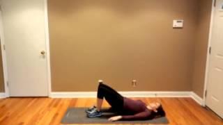 glute bridge march & leg lifts