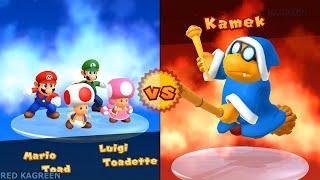 Mario Party 10 Haunted Trail - Toad vs Toadette vs Mario vs Luigi (Very Hard)