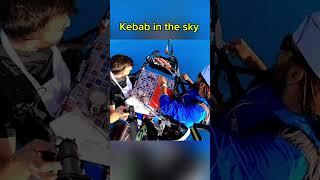 Kebab in the sky#paragliding #shortsvideo #hasankaval