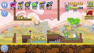 Angry Birds Friends Level 12 Tournament 1462 three stars NO POWER-UP walkthrough 2024-10-19