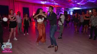 Maykel Fonts & Bersy Cortez - salsa social dancing | Croatian Summer Salsa Festival 2022 (Rovinj)