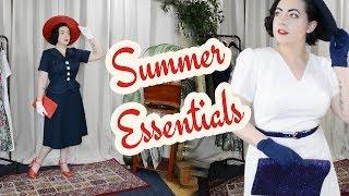 My Vintage Style Summer Essentials - Top 8 Summery Style Favorites