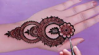 Eid Special Back Hand Mehndi Design|Eid Henna Design mehndi ka design l gulfmehndi design