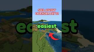 Easiest Minecraft Bedrock Seed!  #shorts