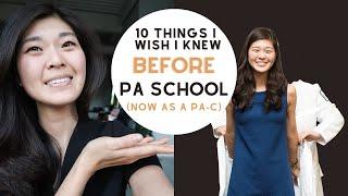 10 things I wish I knew before PA school (now as a PA-C) #physicianassistant #prepa #Paschool