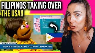 PHILIPPINES invading USA?! Foreigners Reaction