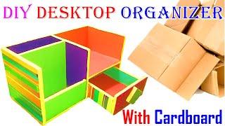 diy desk organizer cardboard easy small