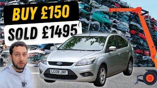 BUYING SCRAP VALUE CARS & MAKING BIG PROFIT | CAR TRADER TIPS