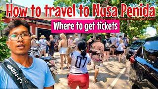 How to travel to Nusa Penida - how to get boat tickets