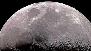 Moon in High Resolution through Telescope