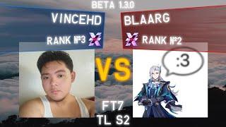 TETR.IO - VinceHD (Rank #3) vs. Blaarg (Rank #2) - TETR.IO High Level Replays