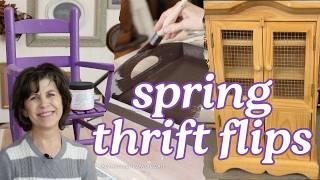   Finding the Perfect Small Wooden Decor for Easter ~ 𝟓 Spring Thrift Flips
