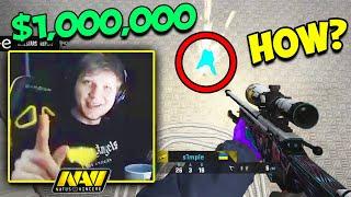 S1MPLE'S NO SCOPES ARE 100% ACCURATE? $1,000,000 NEW C9 PLAYER! CSGO Twitch Clips