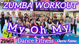 ZUMBA MY OH MY - ZUMBA FITNESS - ZUMBA WORKOUT - ZUMBA DANCE @AdindaAeroZumba