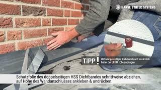 Wandanschlüsse richtig abdichten mit dem Wandanschlussprofil DP43