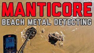 Beach Metal Detecting with the Manticore