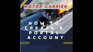 How to create an FMCSA Portal account