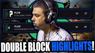 DOUBLE BLOCK ALGS SCRIM HIGHLIGHTS W/FALCONS!!! | Falcon ImperialHal