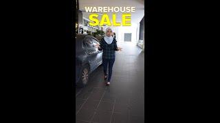 Warehouse Sales direction to our booth at Atria Shopping Gallery @atriashoppinggallery9471