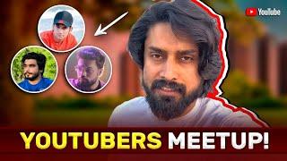 I Met Big YouTubers  | Ducky Bhai | Maaz Safder World | Khizar Omer | Meetup