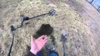 1st Silver detecting 2015 AT PRO