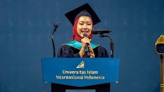 Ananda's (MA in Economics) Speech at UIII Commencement 2023