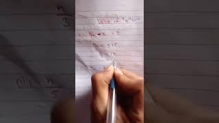 How to find value of "n" #mathstricks #fast  calculation #studyadda #mathclass #shortsvideo ️