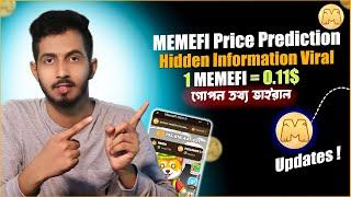 Memefi price prediction | Memefi  Hidden Information Viral | Memefi token allocation