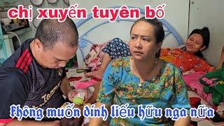 Căng rồi, Chị Xuyến tuyên bố không muôn dính liếu đến Hữu Nga nữa. từ mặt luôn