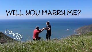 I ASKED HER TO MARRY ME ON TOP OF A MOUNTAIN !! We Got Engaged