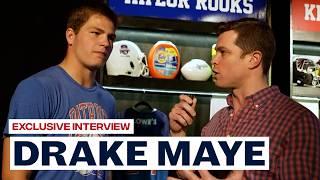 EXCLUSIVE: Drake Maye: 'Excited' for hard-coaching from Mike Vrabel and Josh McDaniels