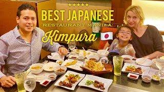 2020 Best Japanese Restaurant Manila: Kimpura Greenbelt Makati