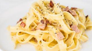 Easy Italian Carbonara Pasta [Ready in 20 Mins]