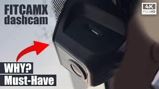 Why a 4K Dashcam is a Must-Have? FITCAMX Dash Camera!