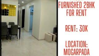 2BHK furnished flat for Rent at GB road Thane | Higher floor | Mogarpada |