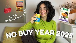 NO BUY YEAR 2025 - Anti-Haul 15 Things I Won't Buy This Year